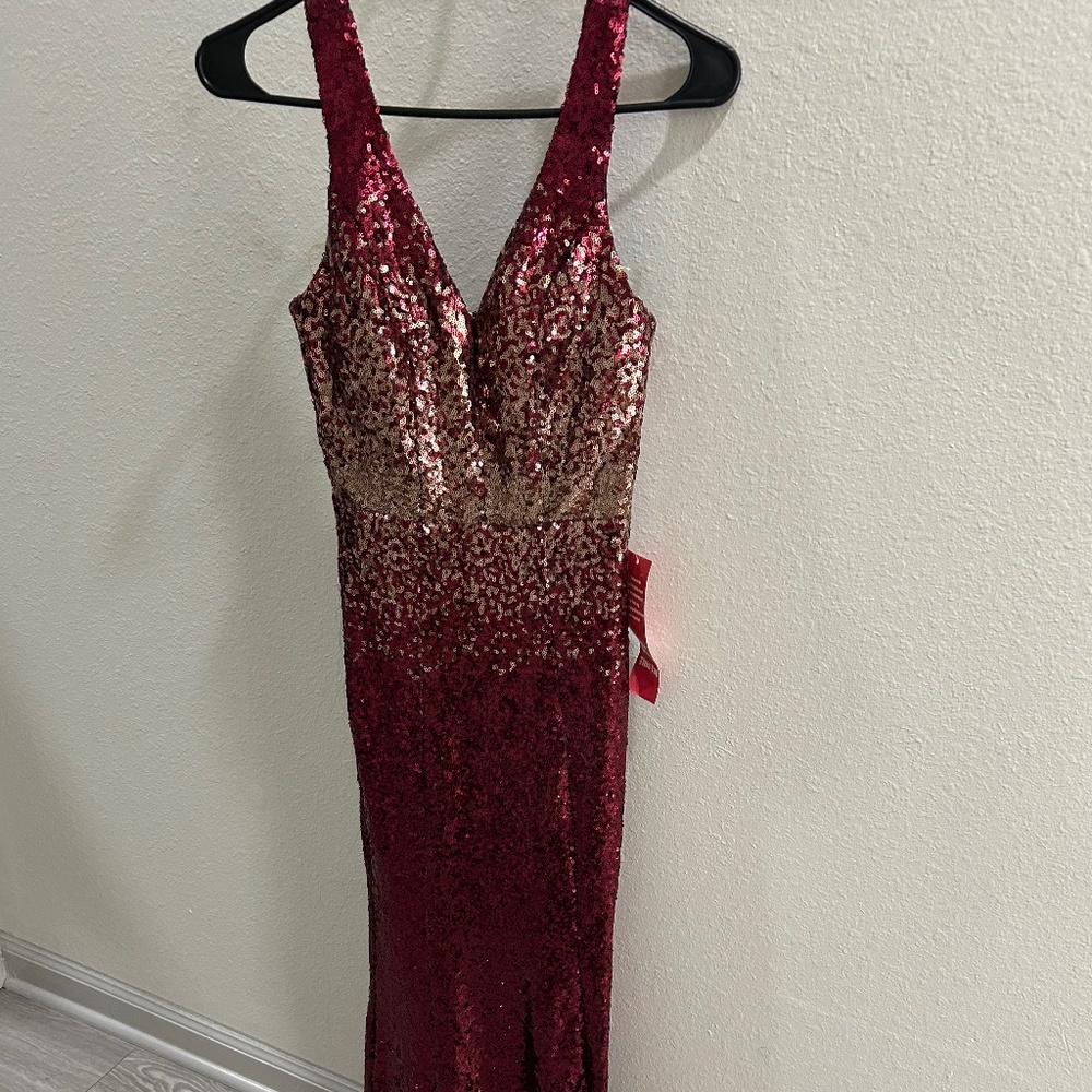 Shimmer Floor Length Gown